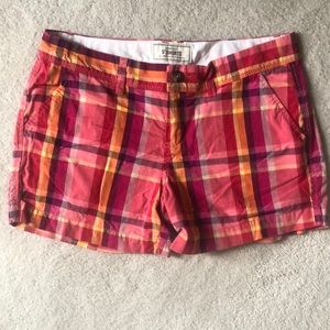 Plaid shorts